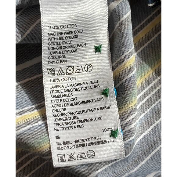 Tommy‎ Bahama Men’s 100% Cotton Multi Color Long Sleeve Button Down Shirt Size L - Picture 7 of 12